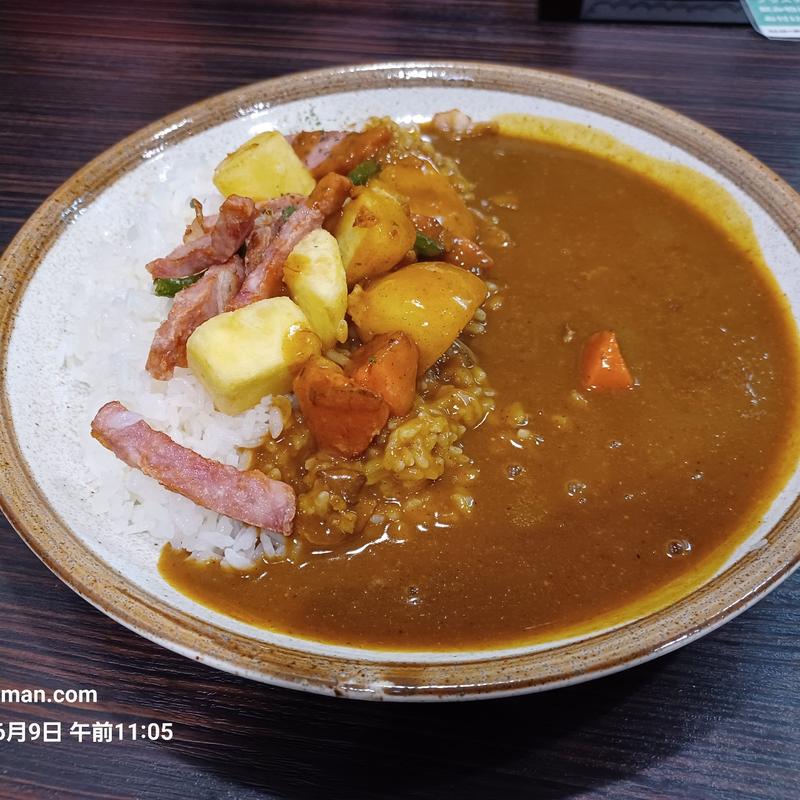 フライド明宝ハム野菜カレー(CoCo壱番屋 千種区本山店)