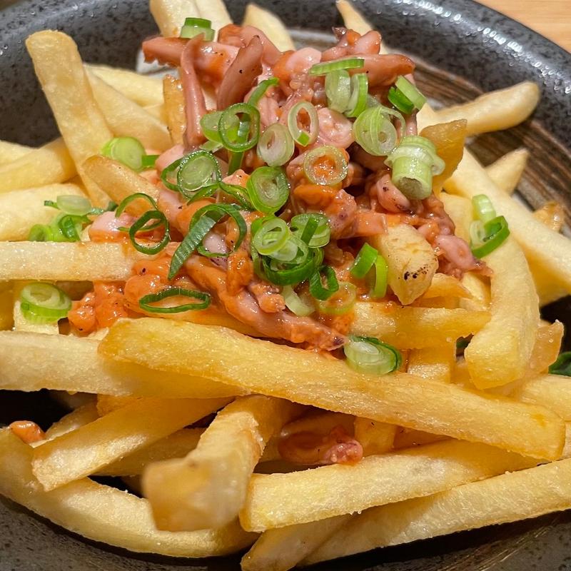 塩辛ポテトフライ(だるま)