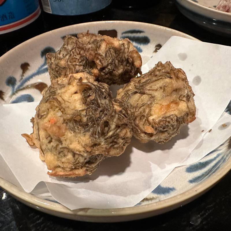 もずくかき揚げ(琉球食堂kafu)