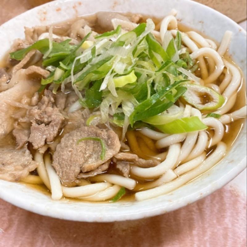 肉うどん(肉そば・肉うどんの店 南天(なんてん) 本店)