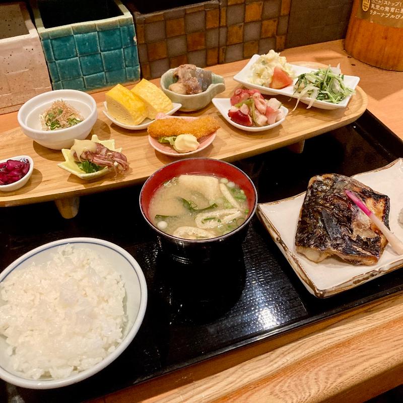 さばの西京焼き定食(和食処 竜田屋)