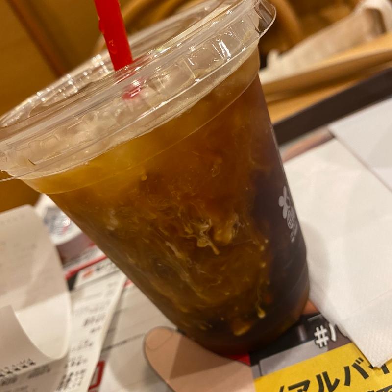 アイスコーヒー(ロッテリア 新木場駅)
