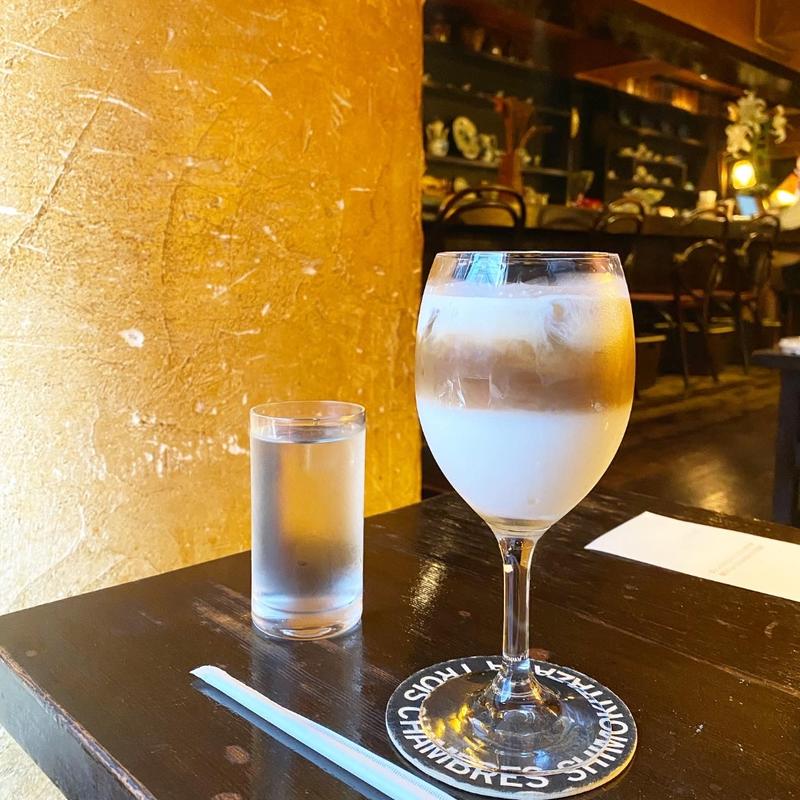 アイスカフェ・オ・レ(トロワ・シャンブル)