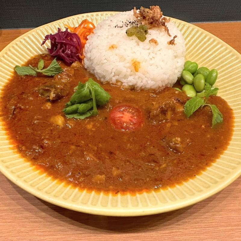ポークビンダルー(カレー食堂)