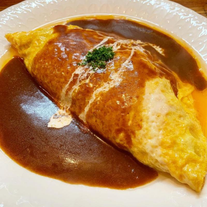 オムライス(西洋料理杉山亭 （セイヨウリョウリスギヤマテイ）)