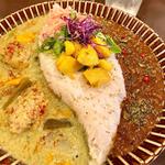 2種あいがけカレー