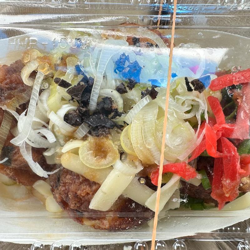 チーズとトリュフのチャーシュー焼き(ラーメン専科 竹末食堂)