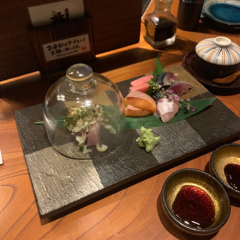 お造り盛り合わせ(北のマルコ)