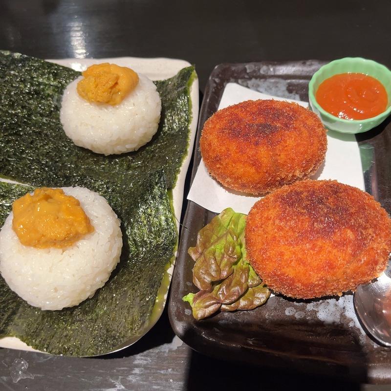 蟹クリームコロッケ(開陽亭 すすきの2号店)