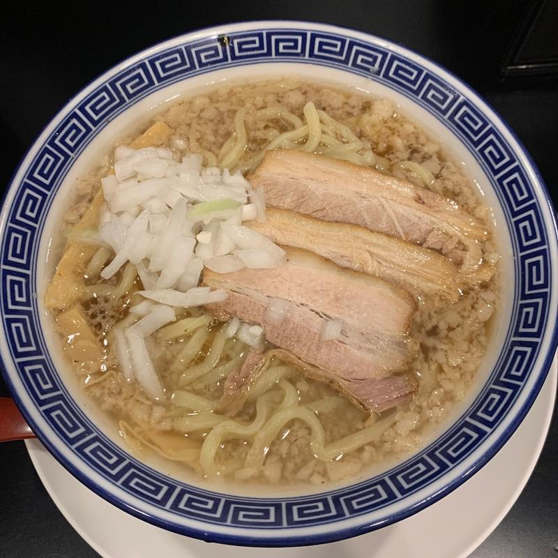 背脂中華そば(ラーメンなおじ 西新宿店)