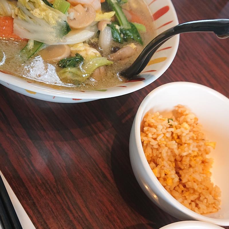 エビラーメン(中華美食屋 天童店)