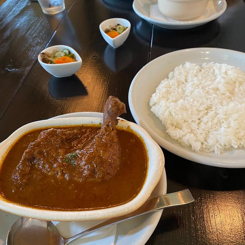 チキンカレー(春日ロッジ)