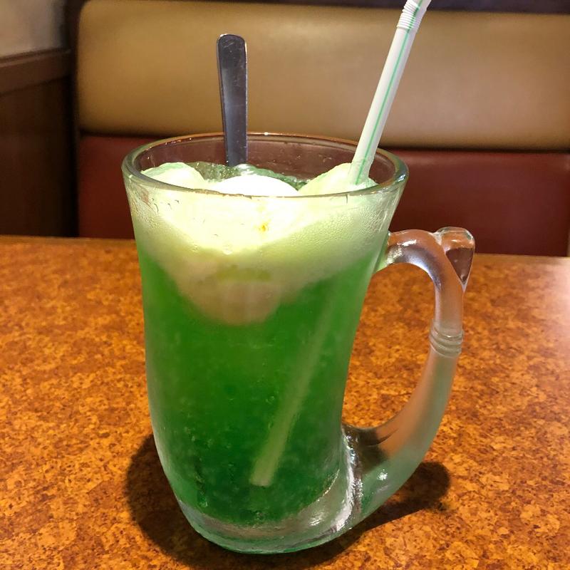 ソーダフロート L(びっくりドンキー我孫子店)