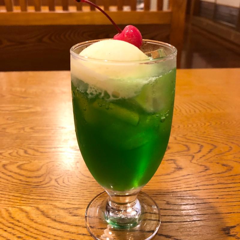クリームソーダ(藍屋 三郷店)