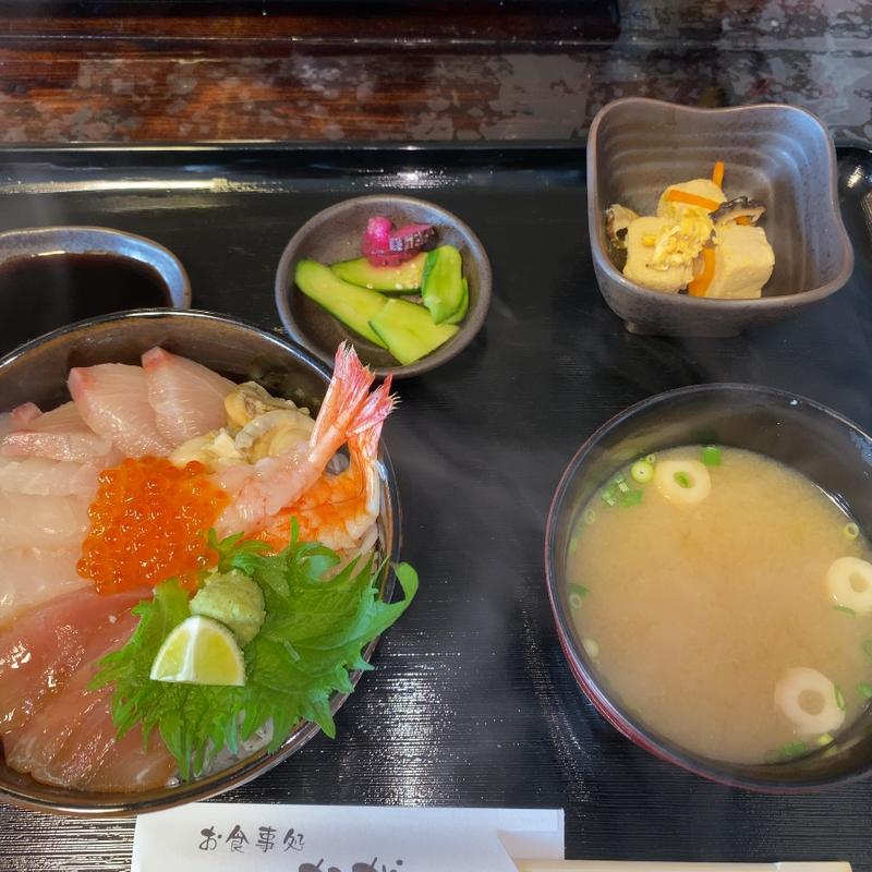 海鮮丼セット(かが)