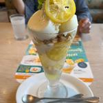 蜂蜜レモンパフェ(デニーズ大田原店)