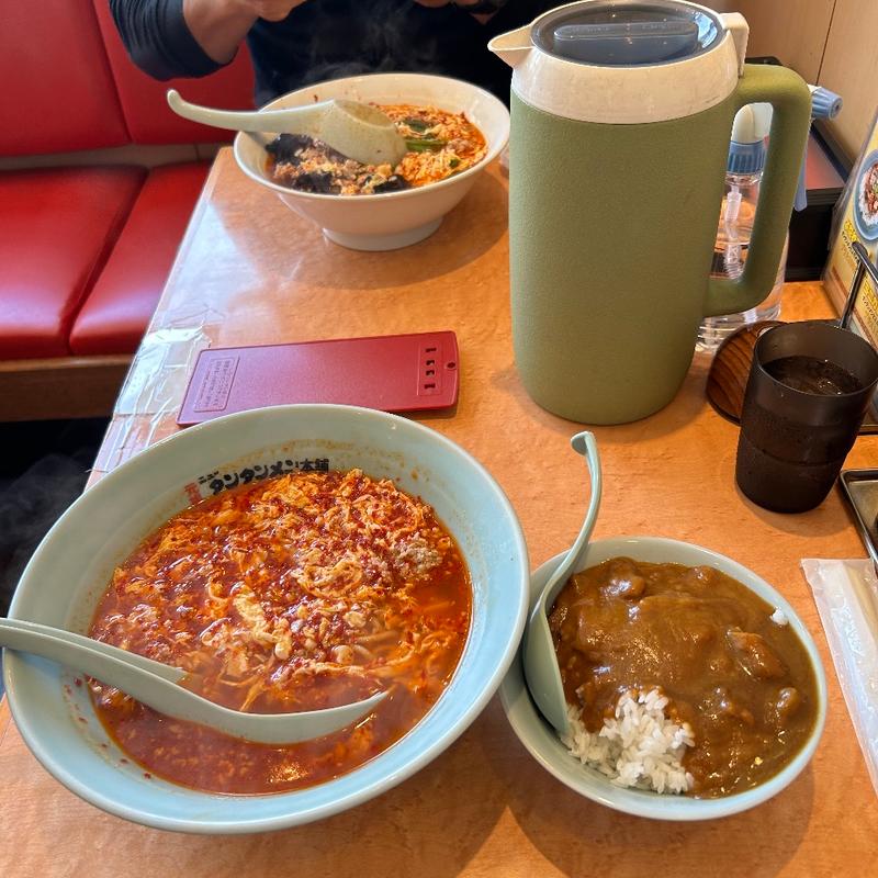 ミニカレー丼セット(元祖ニュータンタンメン本舗 京町店)