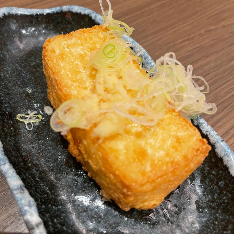 自家製厚揚げ(漁師寿司食堂 どと〜ん と 日本海)