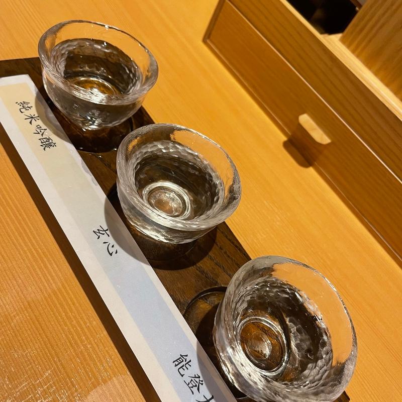 飲み比べ(能登)(白鷺の湯 能登 海舟)