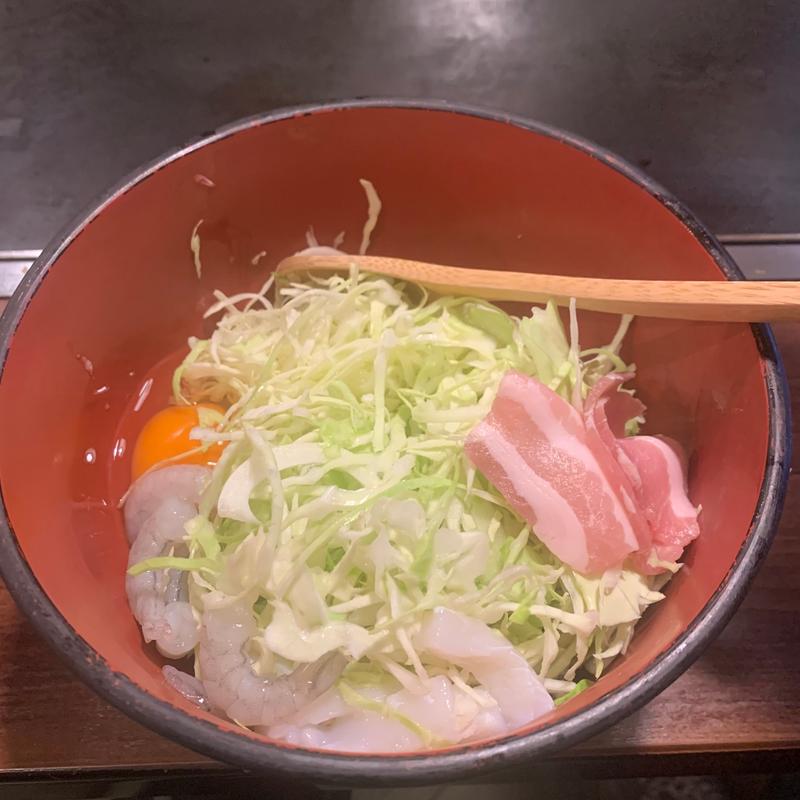 広島風(お好み焼き どんどん亭 別府店 )