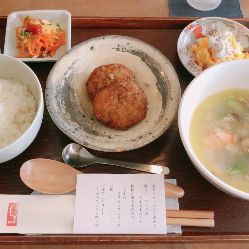 5月の季節の定食(七福食堂)