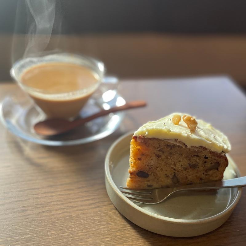 キャロットケーキ(喫茶 アカリマチ)
