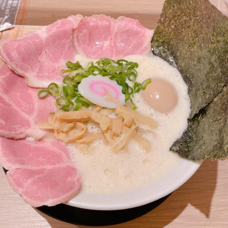鶏そば全のせ(鶏そば啜る 伏見はなれ)