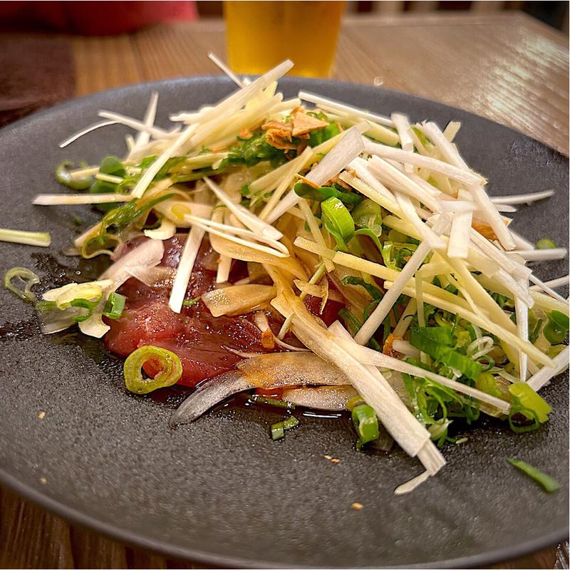 初鰹 薬味たたき(普通の居酒屋 狛江)