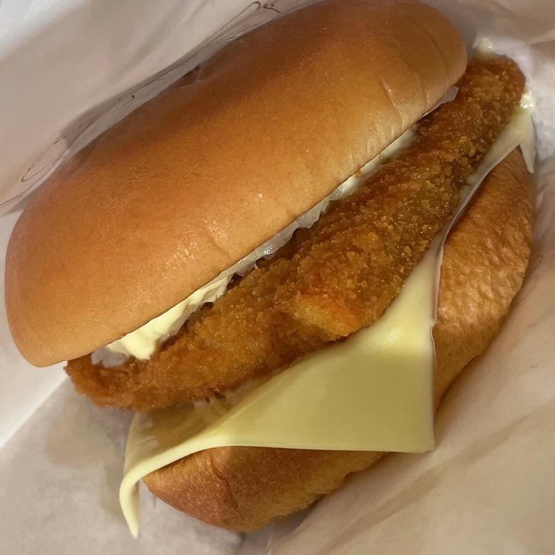 フィッシュバーガー(モスバーガー 亀有北口店)