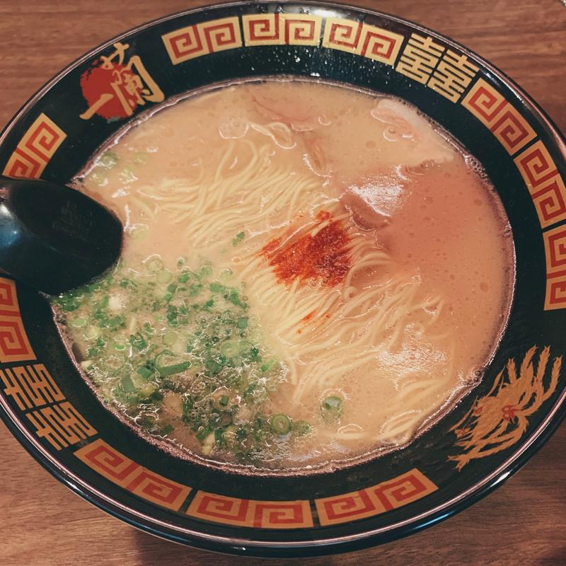 ラーメン(一蘭 福岡空港店)