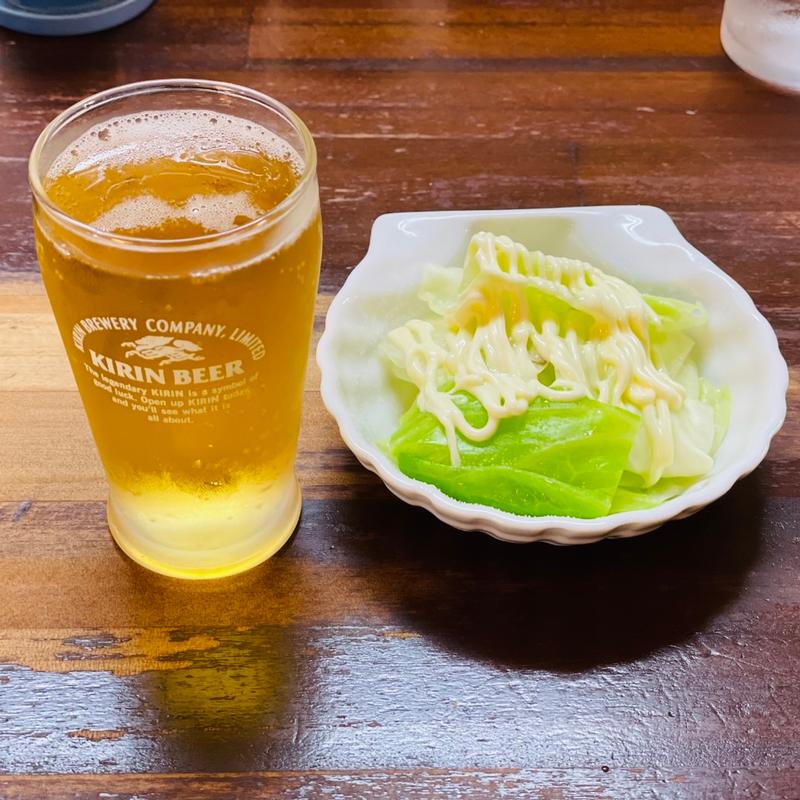 お通し(ラーメン勝ちゃん)