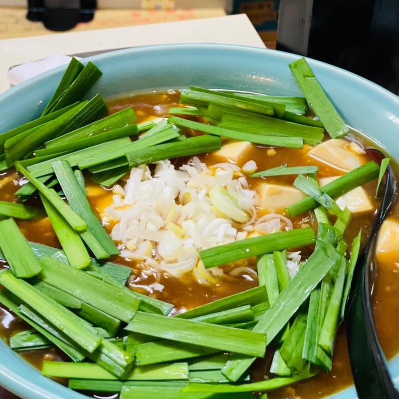 マーボーラーメン＋生ニラ(ラーメン勝ちゃん)