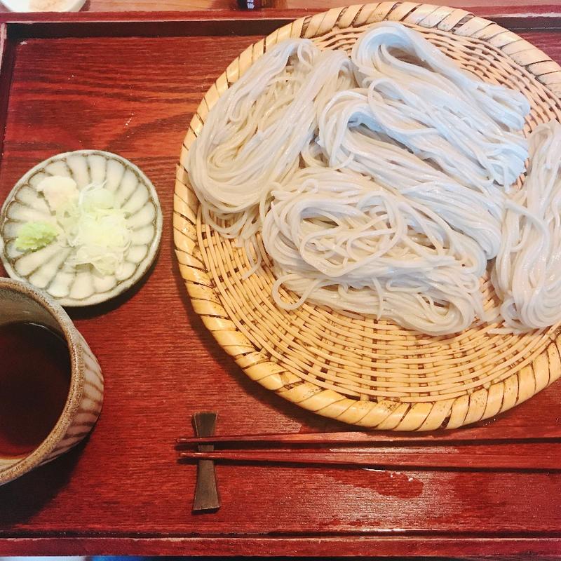 昼セット（前菜3種蕎麦デザート）(手打ち蕎麦 くくり)