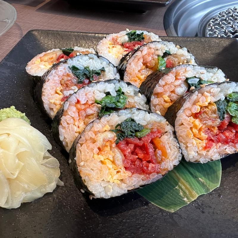 夏のキンパ　生ハムのユッケ仕立て(特選和牛 大将軍 京成船橋駅前店)