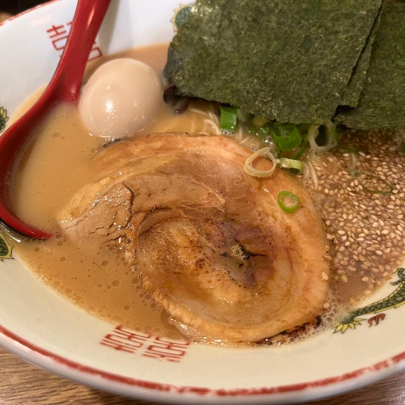 特製長浜ラーメン（あっさり）(麺の章九州とりとん)