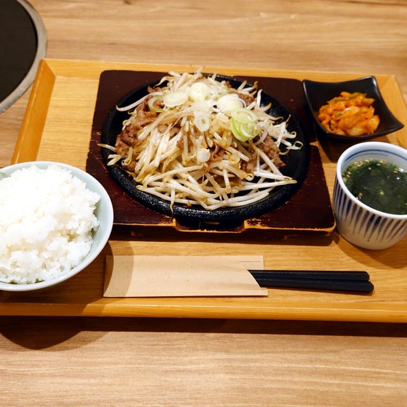 宮崎牛もやし鉄板(宮崎牛焼肉TORAYA)