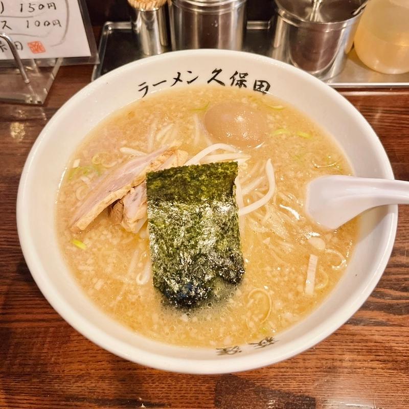 中華そば 味玉トッピング(久保田)