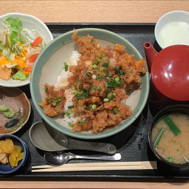 海老入りかき揚げどん御膳(あきら)