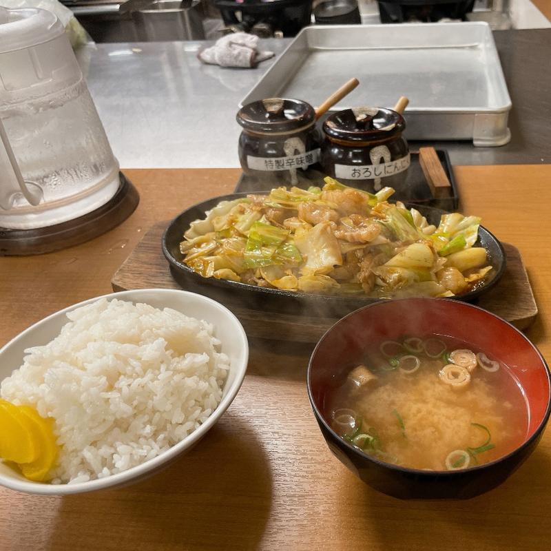 ホルモン焼定食(ホルモン食堂 扇町)