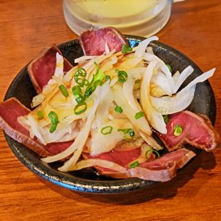 漬け牛ハツ(もつしげ 宮川橋店)