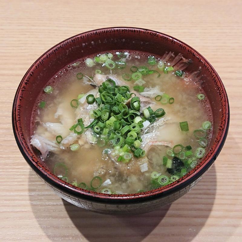 あら汁(もりもり寿し 東急百貨店たまプラーザ店)