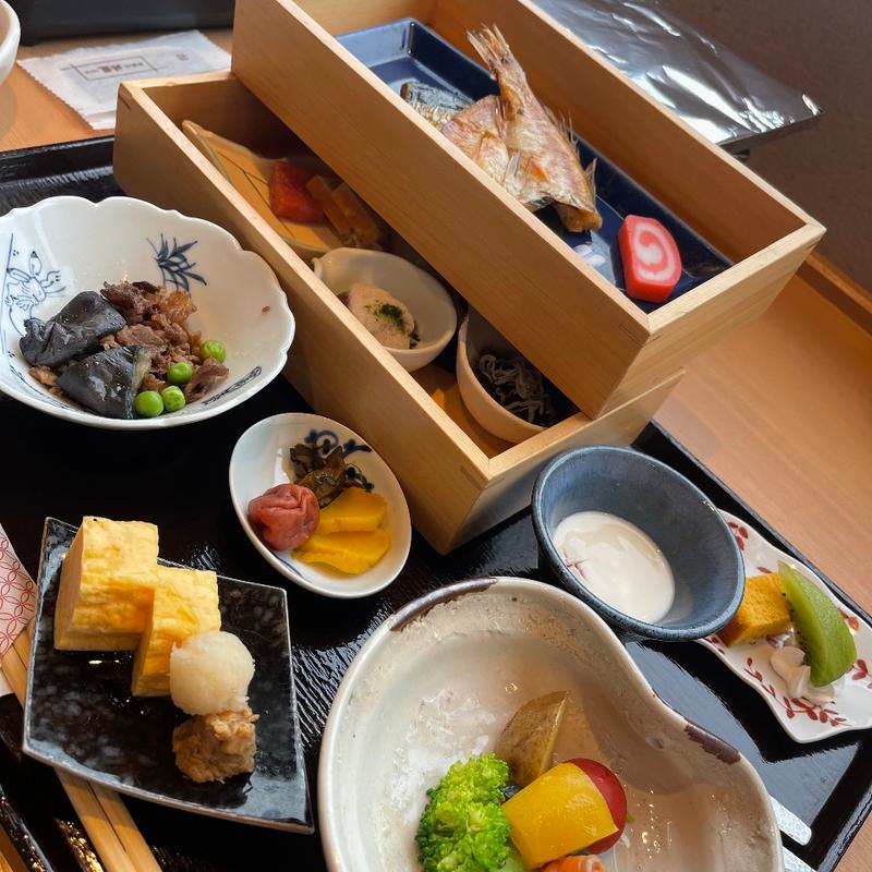 和朝食(白鷺の湯 能登 海舟)