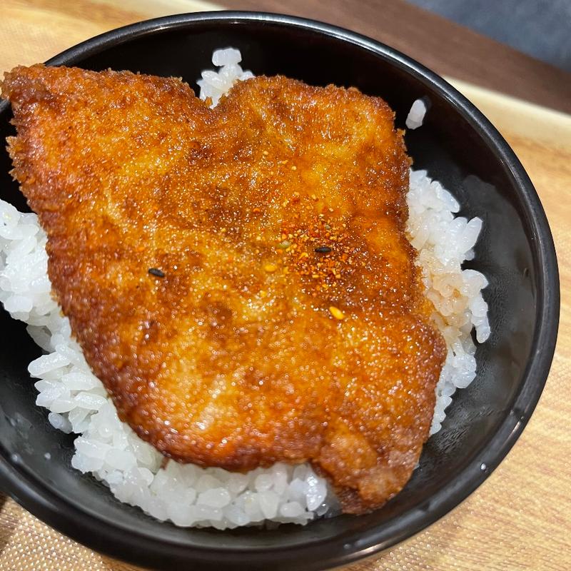 ミニソースカツ丼(おぼろや)