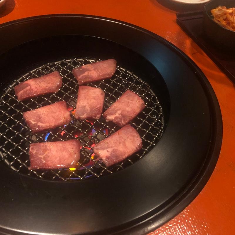 名物生タン塩(焼肉トラジ 青山店)