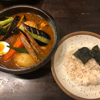 季節野菜スープカレー(らっきょ＆Star)