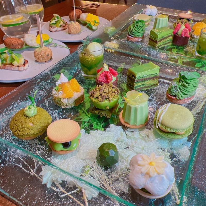 抹茶のアフタヌーンティー(ERUTAN RESTAURANT / BAR)