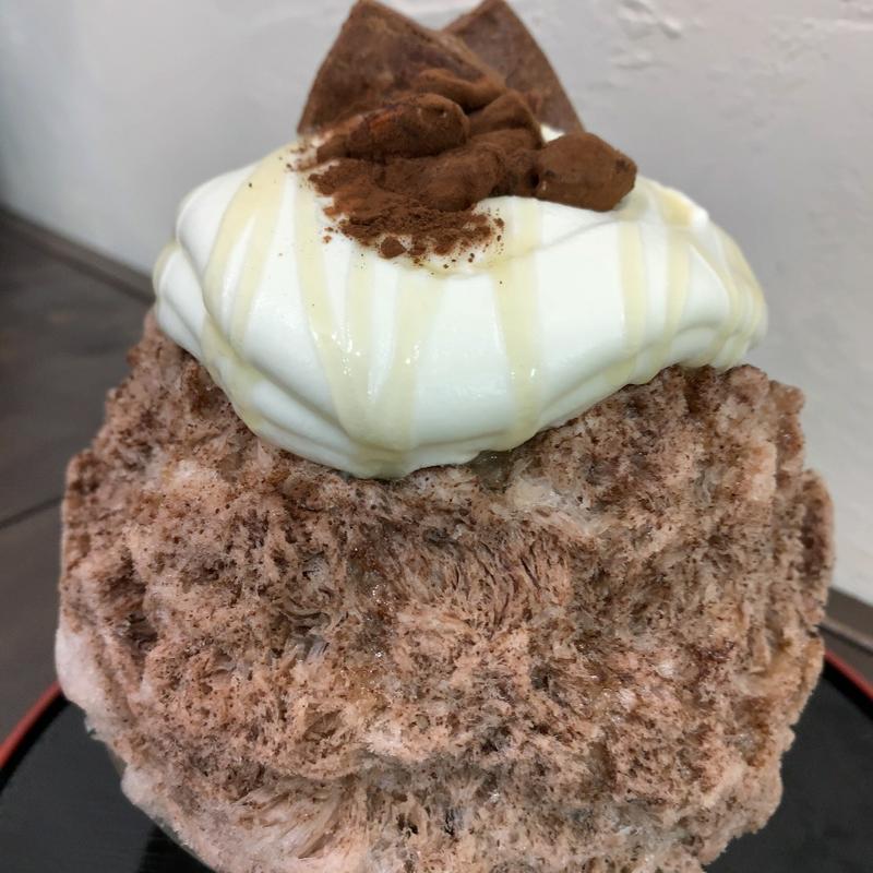 ハニーナッツショコラ(天然かき氷 氷の音)