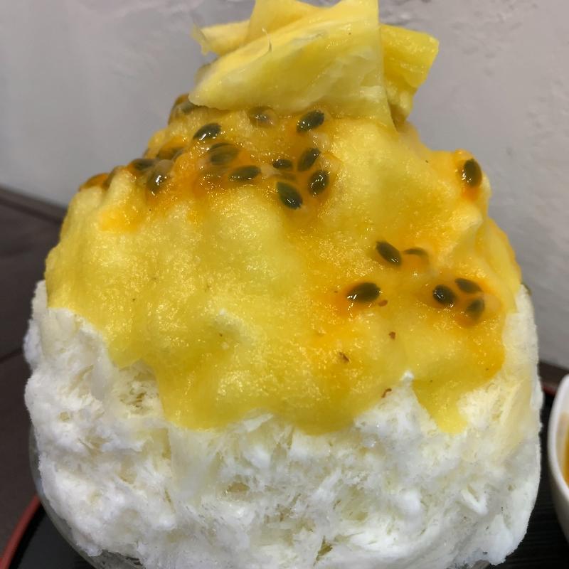 トロピカルヨーグルト(天然かき氷 氷の音)