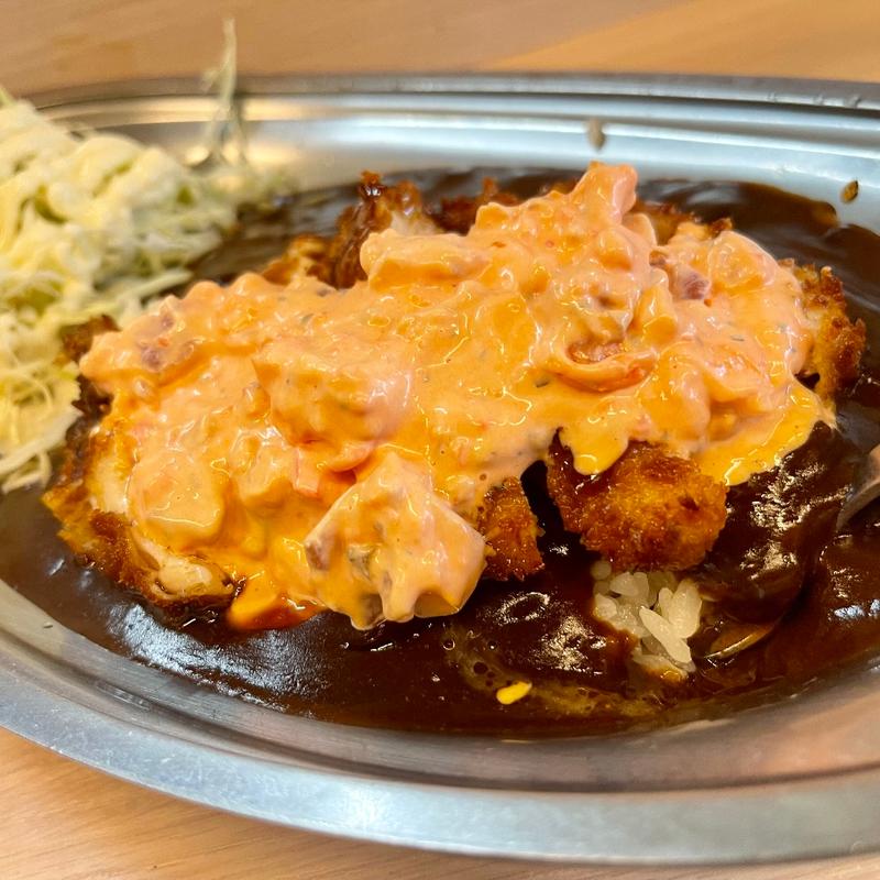 チキン南蛮風カレー(ゴーゴーカレー 岡山中仙道スタジアム )