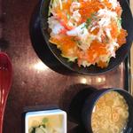 オホーツク丼大盛りサービス